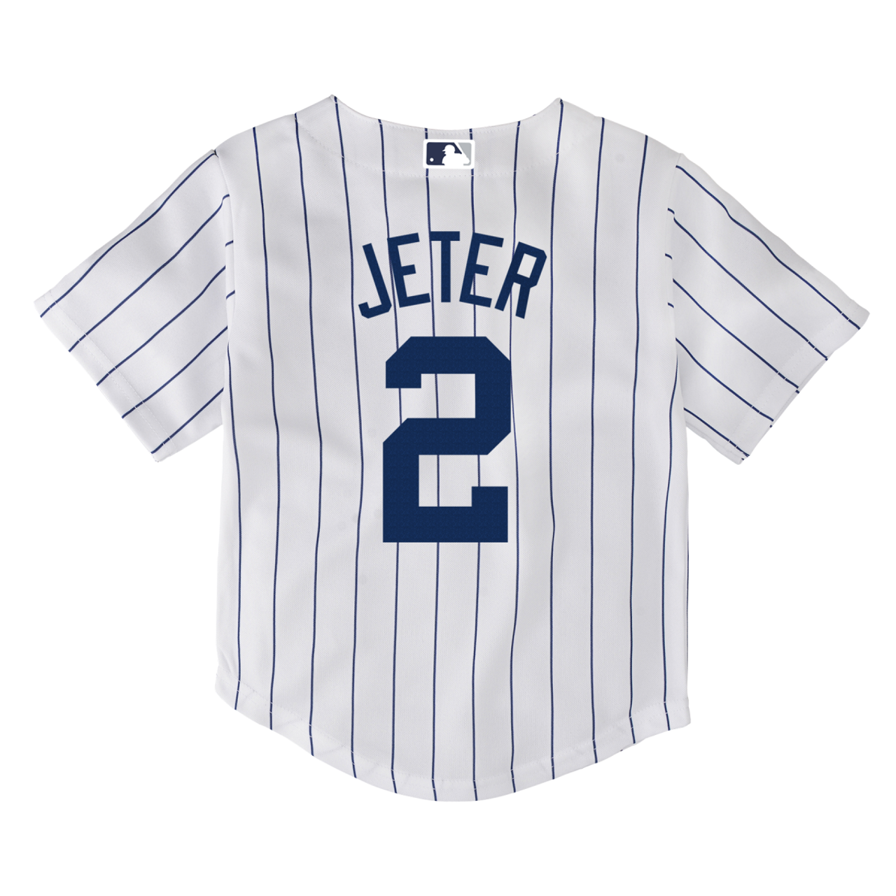 Toddler New York Yankees 2 Derek Jeter White Home Stitched MLB