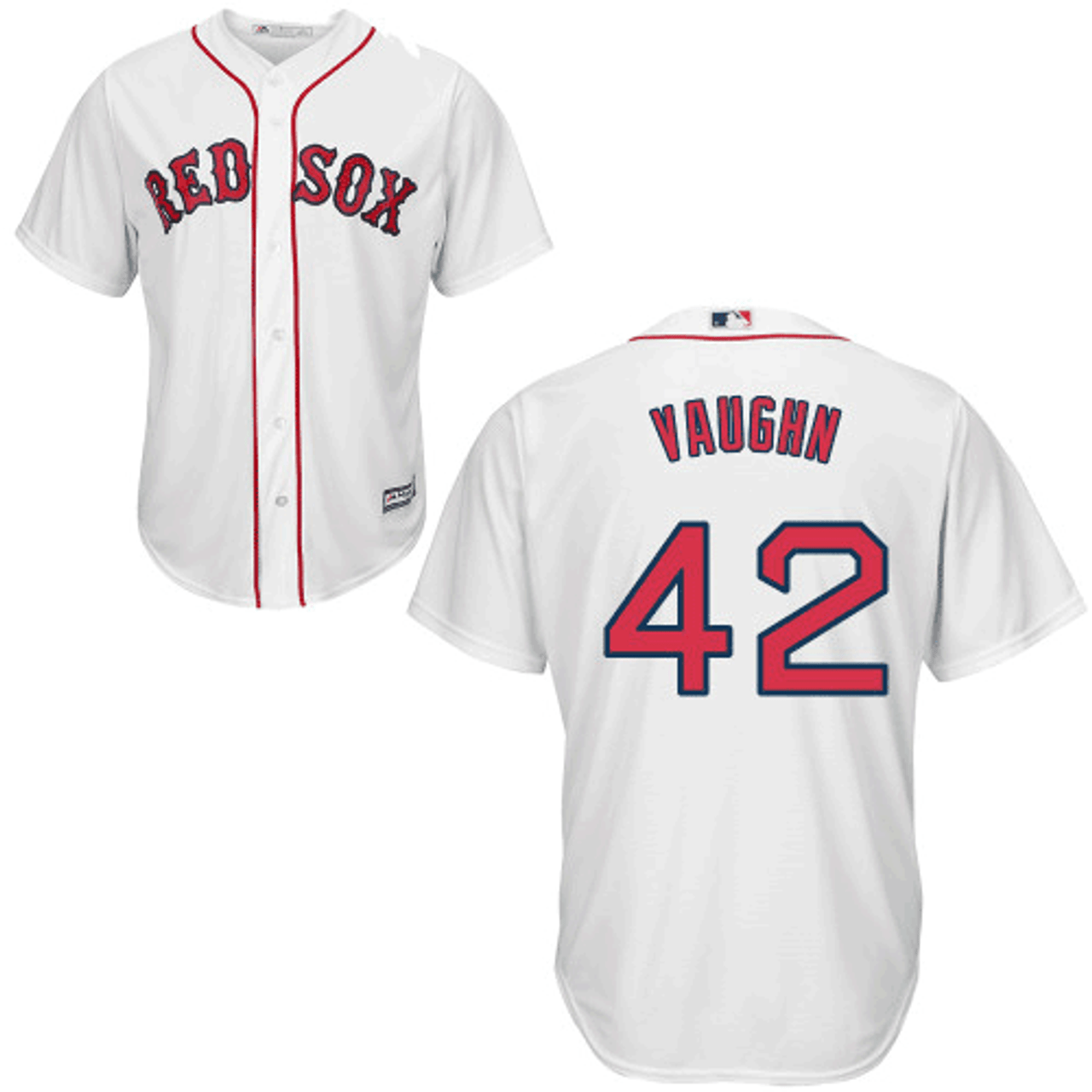 red sox button down jersey