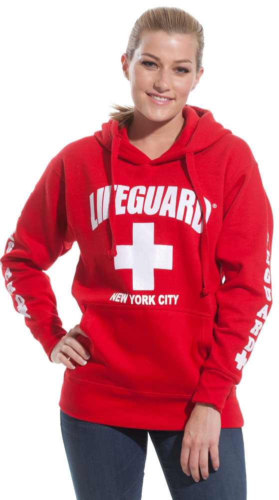 LIFEGUARD New York City Red Hoodie