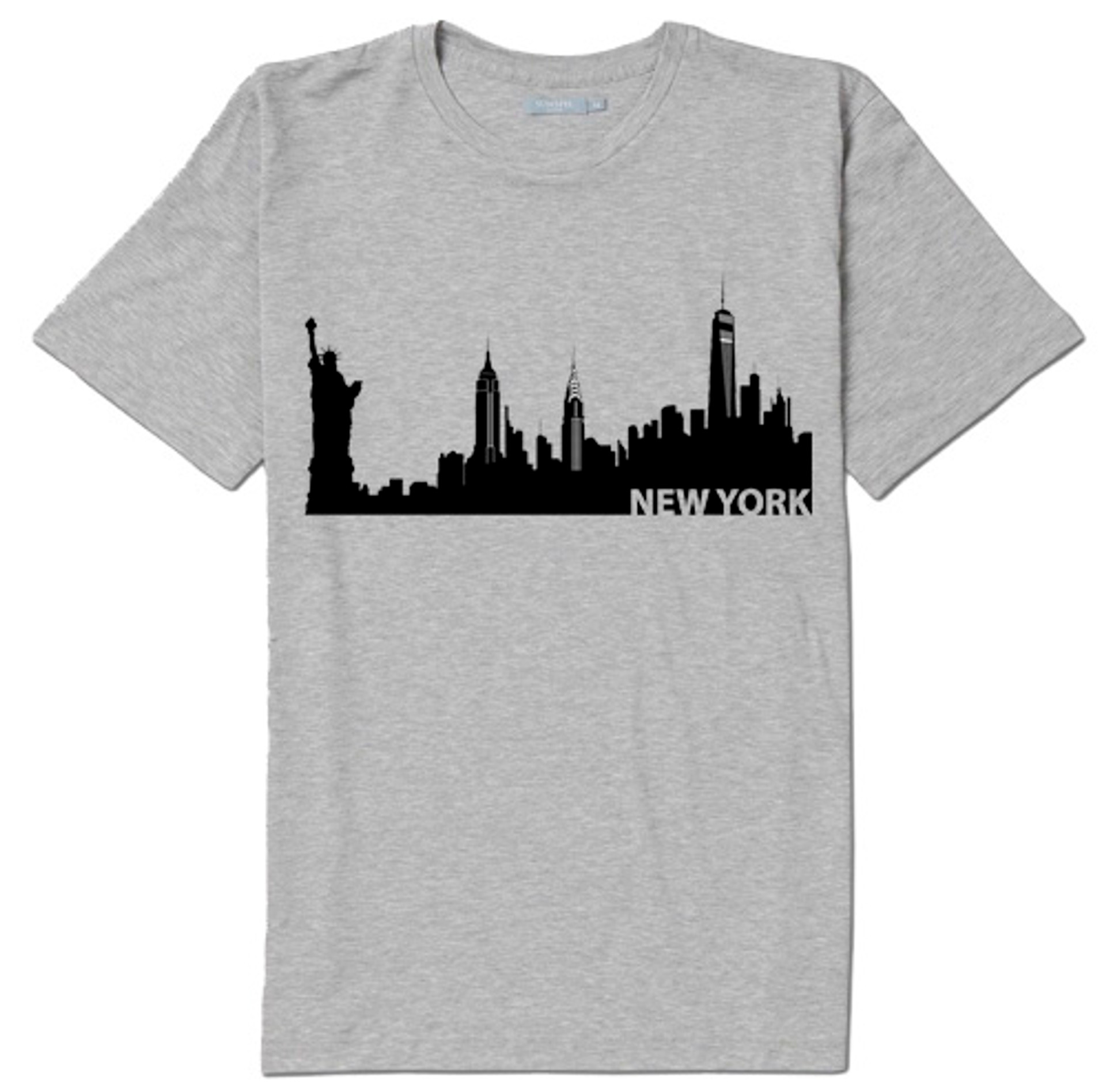 Times Square Yellow Cabs White Adult T-shirt