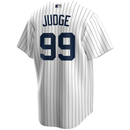 Youth New York Yankees Aaron Judge Nike White Alternate Replica