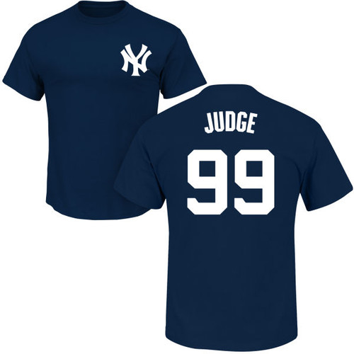 Aaron Judge T-Shirt - Navy NY Yankees Adult T-Shirt