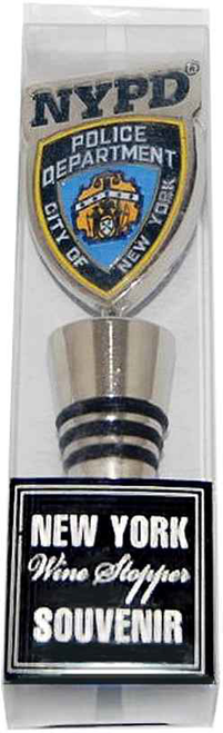 NYPD Blue Shield Packaged Wine Stopper