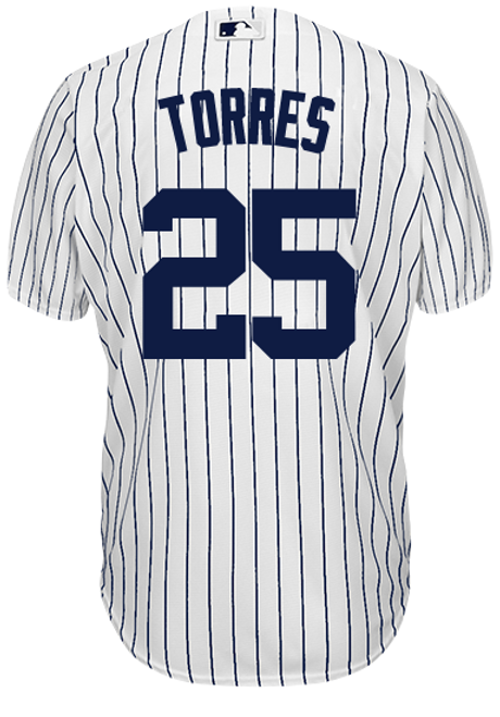 Carlos Rodon No Name Road Jersey - NY Yankees Number Only Replica Adult  Road Jersey