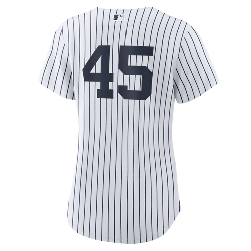 Profile Women's Aaron Judge White New York Yankees Plus Size Replica Player Jersey Size: 2XL