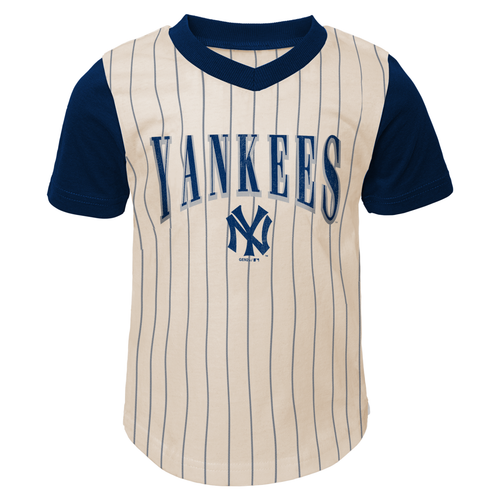 Outerstuff Toddler White/Navy New York Yankees Position Player T-Shirt & Shorts Set Size: 2T