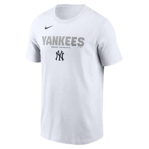 NY Yankees Bronx Dynasty White T-Shirt