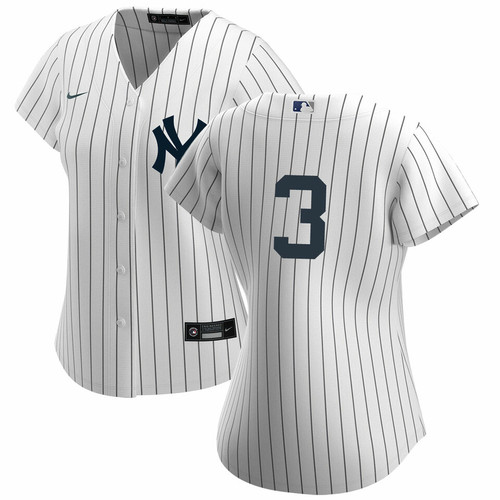 Babe Ruth No Name Ladies Home Jersey - Number Only Replica by Nike 
