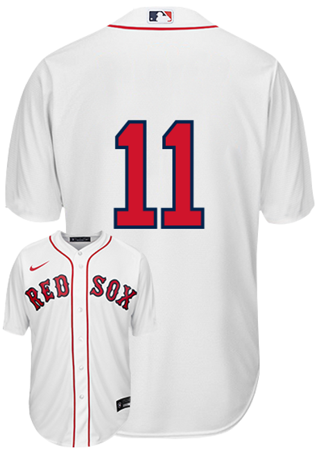 Raphael Devers Youth No Name Jersey - Boston Red Sox Replica Number Only Kids Home Jersey
