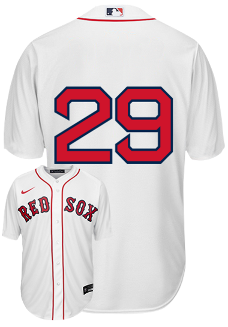 red sox jersey no name