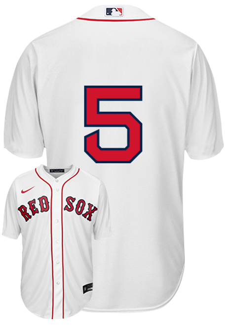 Kike Hernandez Youth No Name Jersey - Boston Red Sox Replica Number Only Kids Home Jersey