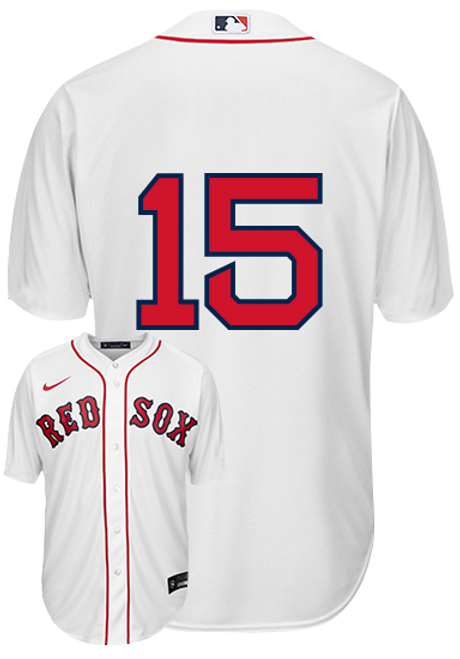 Dustin Pedroia Youth No Name Jersey - Boston Red Sox Replica Number Only Kids Home Jersey