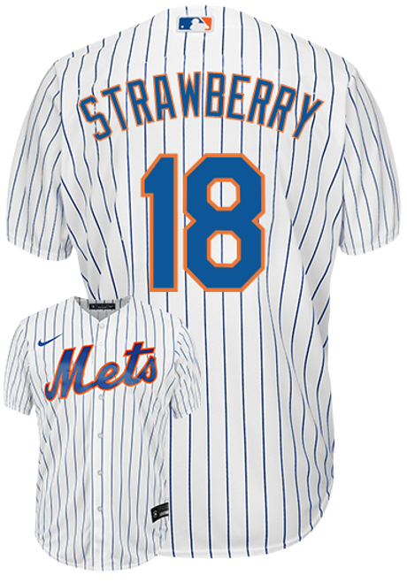 Justin Verlander Jersey - NY Mets Replica Adult Home Jersey