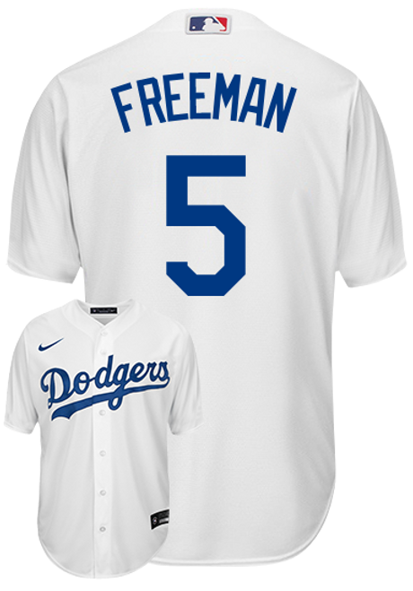 Freddie Freeman Jersey - LA Dodgers Replica Adult Home Jersey