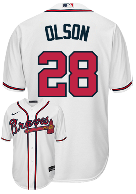 Matt Olson Jersey - Atlanta Braves Replica Adult Home Jersey