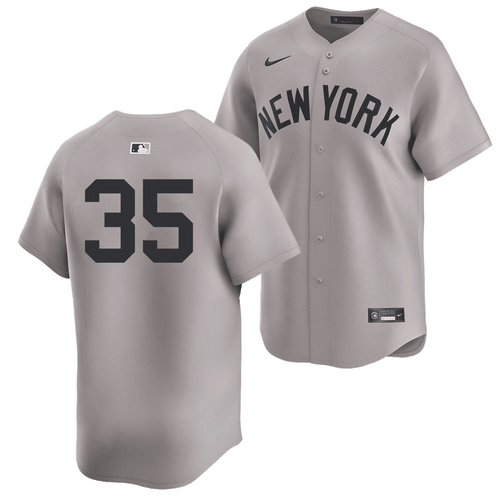 Clay Holmes Youth No Name Road Jersey - Number Only Limited Kids Away Jersey