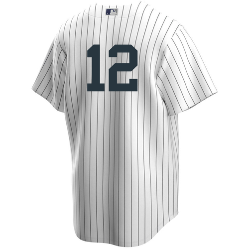 New York Yankees Cooperstown Collection Stitched Baseball Jersey #12