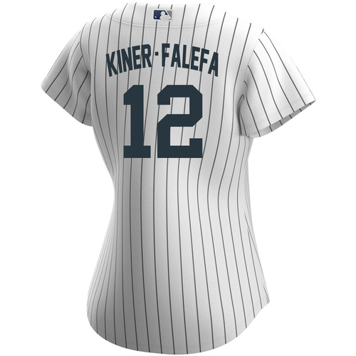 Isiah Kiner-Falefa Name and Number Banner Wave T-Shirt - Navy - Tshirtsedge