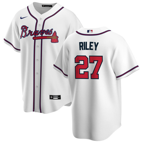 Atlanta Braves Nike Replica Youth Home Jersey – Mississippi Braves Official  Store