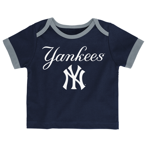 MLB NEW YORK YANKEES T-SHIRT One Piece SIZE 6-9 MONTHS BABY TEE