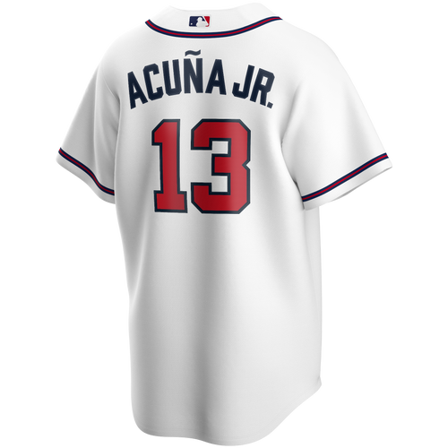 Ronald Acuna Jr. Jersey - Atlanta Braves Replica Adult Home Jersey