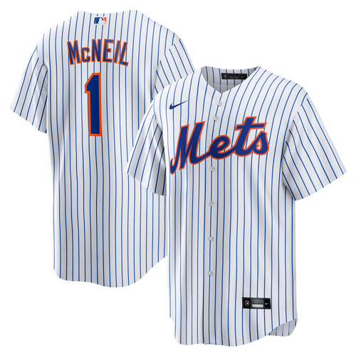 Jeff McNeil Jersey - NY Mets Replica Adult Home Jersey