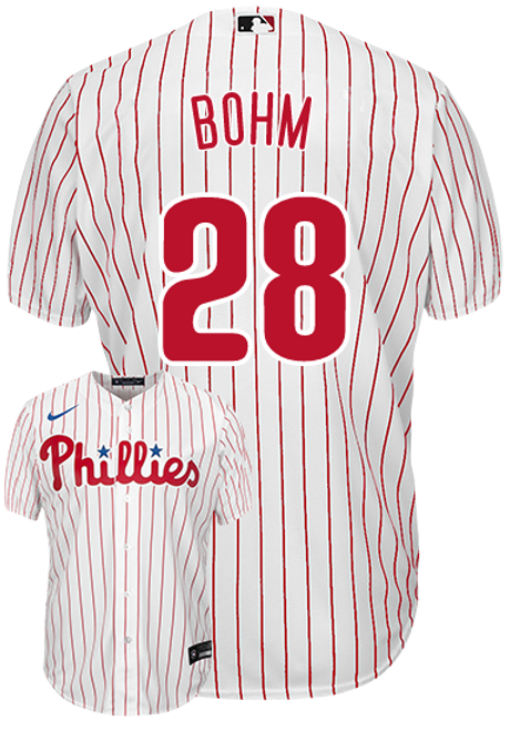 New Rhys Hoskins Phillies Jersey - Large Adult Unisex Majestic Jersey