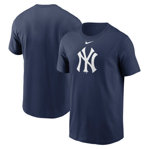 New York Yankees Big Logo Adult T-Shirt - Navy