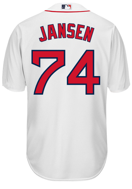 Kenley Jansen Jersey - Boston Red Sox Replica Adult Home Jersey