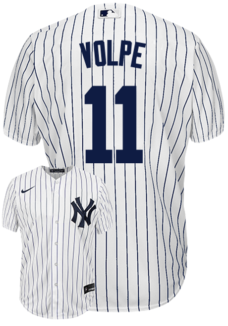 Anthony Volpe No Name Jersey - NY Yankees Number Only Replica Jersey