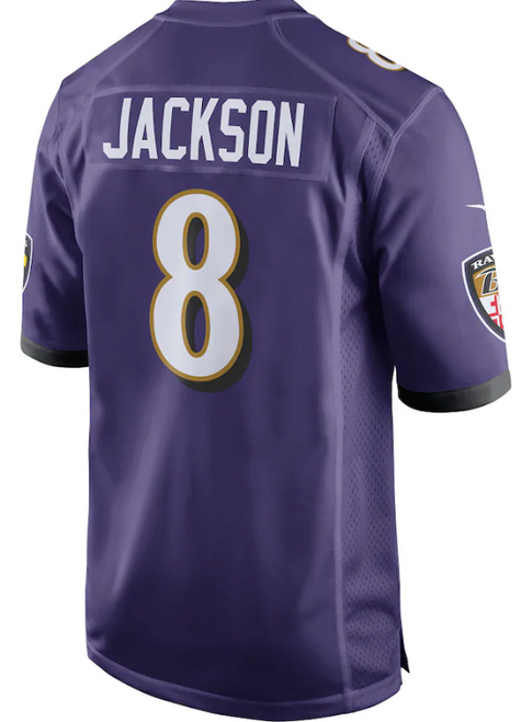 Baltimore Ravens Odell Beckham Jr. Purple Jersey