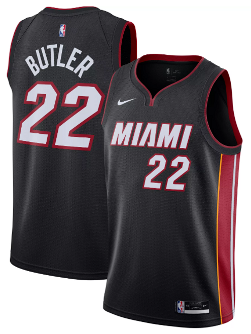 Jimmy Butler Youth Jersey - Miami Heat Swingman Kids Icon Edition Jersey