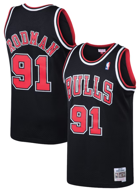 Dennis Rodman Jersey - Black