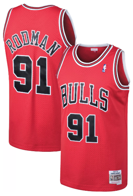 Dennis Rodman Jersey - Red