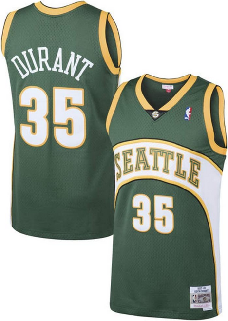 Kevin Durant Jersey - Green Seattle