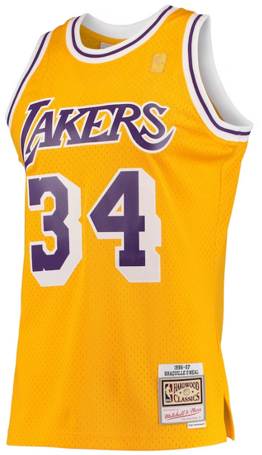 Shaquille O'neal Jersey - Yellow - front