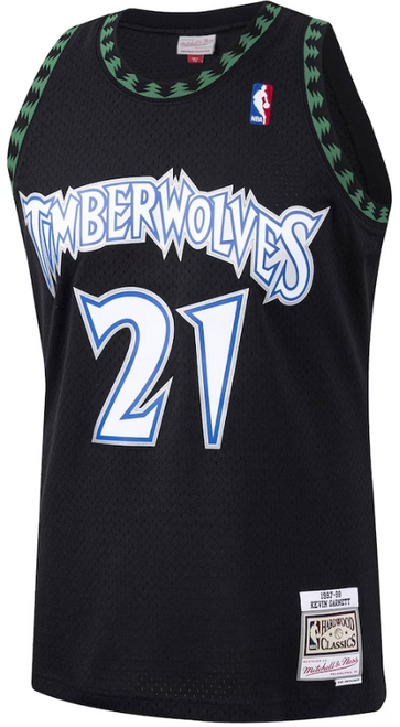 Kevin Garnett Jersey - Black- front