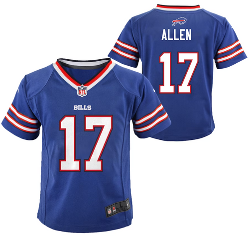 Josh Allen Preschool Jersey - Blue Buffalo Bills Toddler Nike Game Jersey