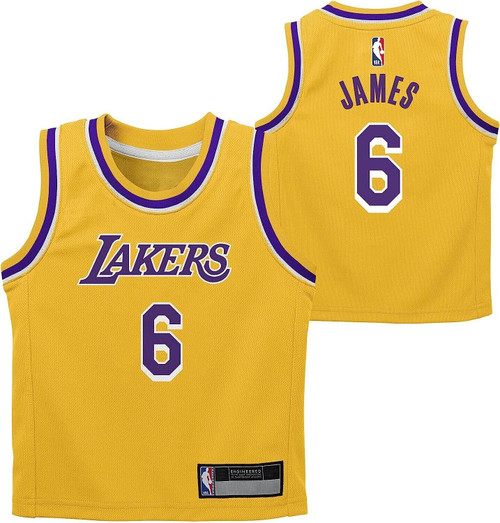 LeBron James Los Angeles Lakers Purple Player Jersey Keychain