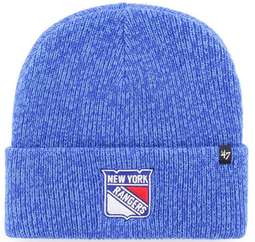NY Rangers Brain Freeze Knit Beanie Hat