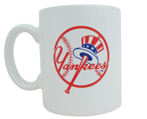 NY Yankees Espresso 4oz Mug - White Team Logo