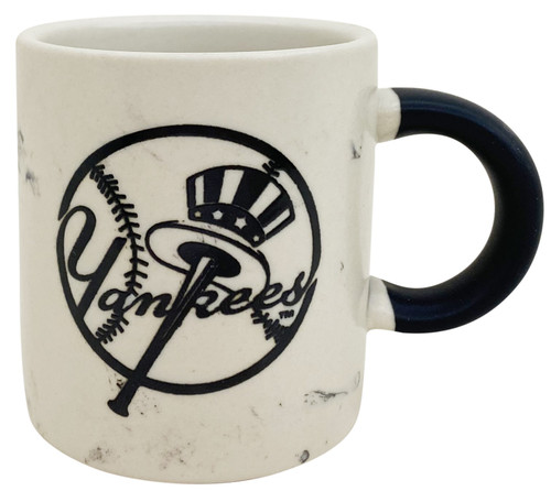 NY Yankees Marbleized 5oz Mini Mug