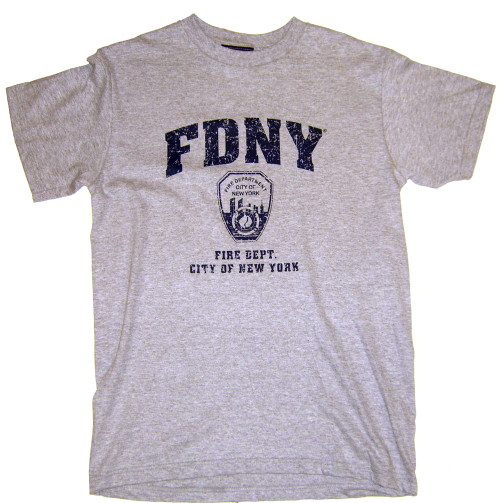 Original Embroidered FDNY Shirt  Licensed FDNY Apparel (6 Sizes) —  NYGiftloft