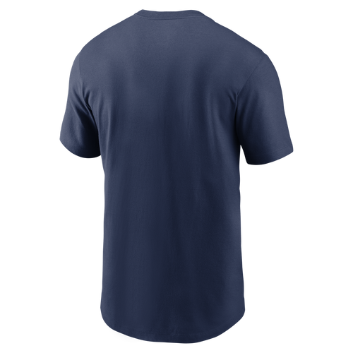 NY Yankees Home Plate Icon Adult T-Shirt - Navy - back