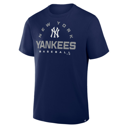 NY Yankees Athletic Arch Adult T-Shirt - Navy