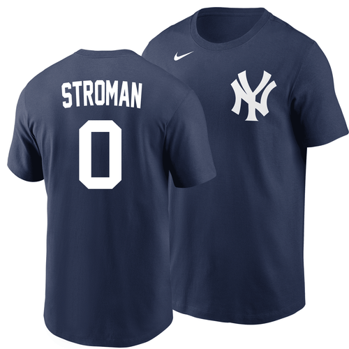 Marcus Stroman T-Shirt - Navy NY Yankees Adult T-Shirt