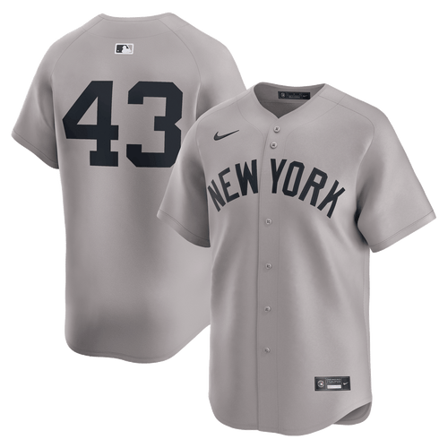 Jonathan Loaisiga Youth No Name Road Jersey - Number Only Limited Kids Away Jersey