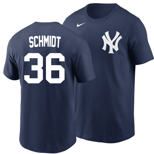 Clarke Schmidt Youth T-Shirt - Navy NY Yankees Kids T-Shirt