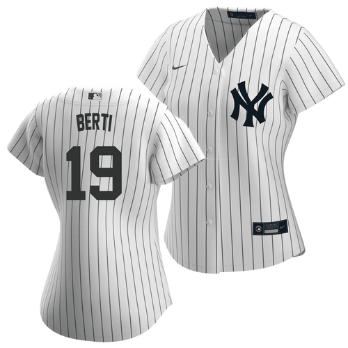 Jon Berti Ladies Jersey - NY Yankees Replica Womens Home Jersey