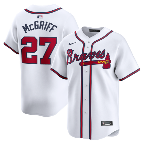 Fred McGriff Youth Jersey - Atlanta Braves Replica Kids Home Jersey